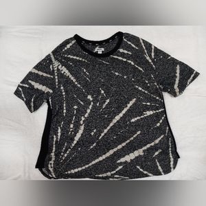 DKNY black and gray shirt  size L